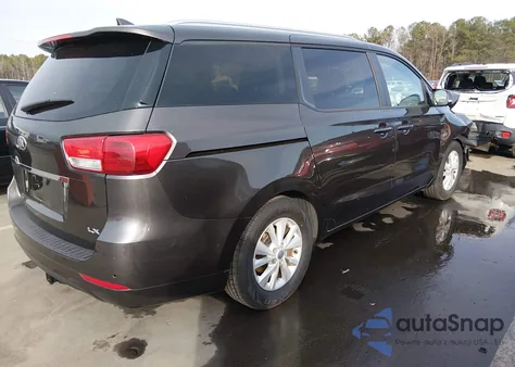 2017 Kia Sedona Lx из США, поврежденный, VIN KNDMB5C17H6310118